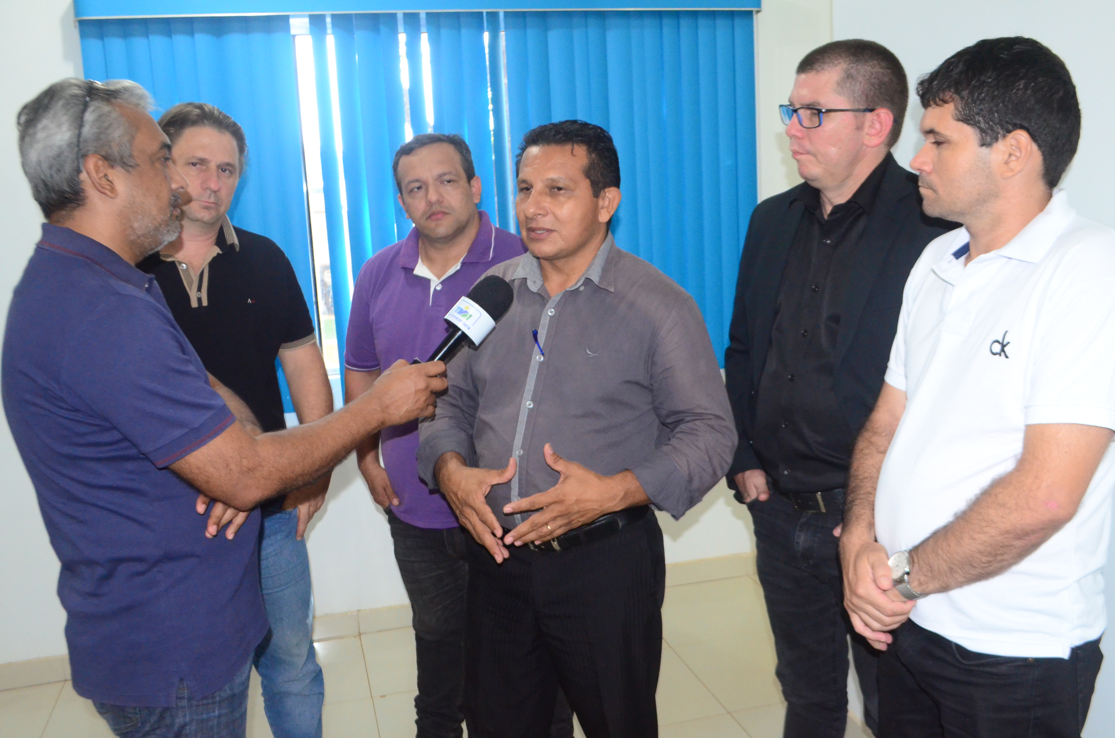 Vice-prefeito Irmão Tadeu recebe comissão de turismo da Assembleia legislativa do Amapá.